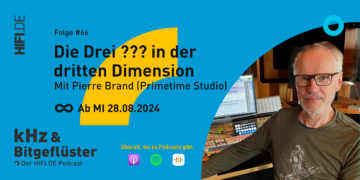 kHz & Bitgeflüster #66: Die drei ??? in 3D mit Pierre Brand