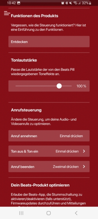 Beats-App Android Screenshot 1
