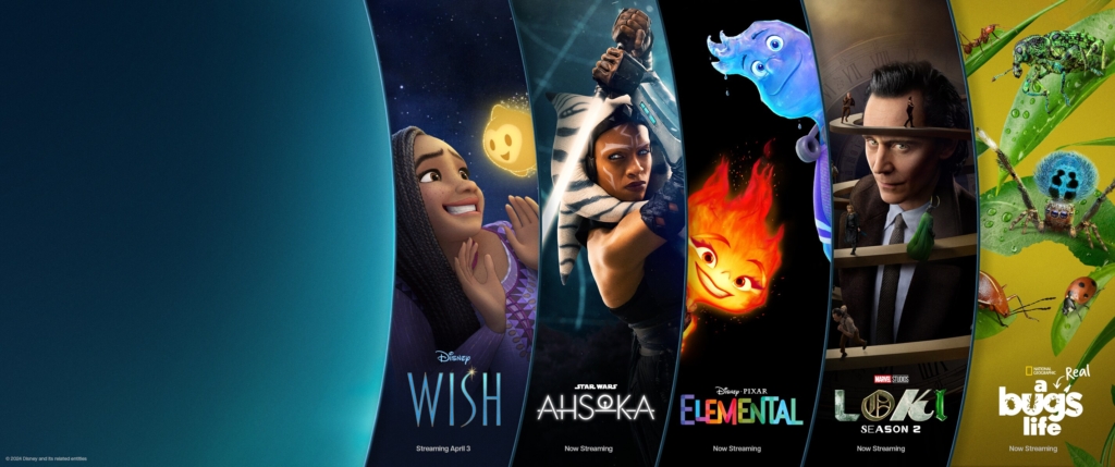 Disney+ bietet exklusive Inhalte von Pixar sowie der Marken Marvel und Star Wars.