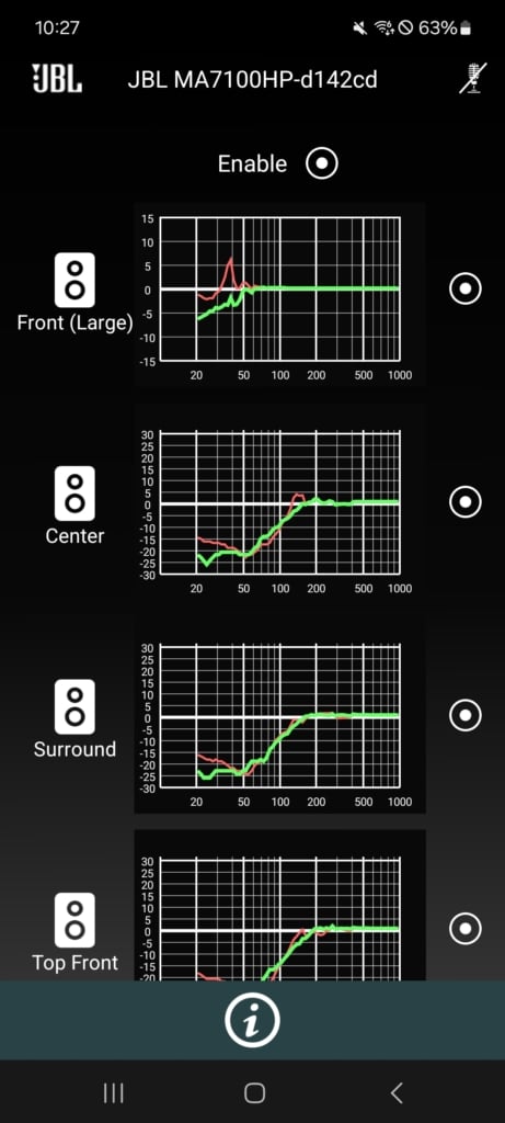 EZ Set EQ App Kalibriert