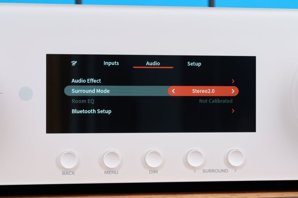 Surround-Modus Auswahl JBL MA7100HP