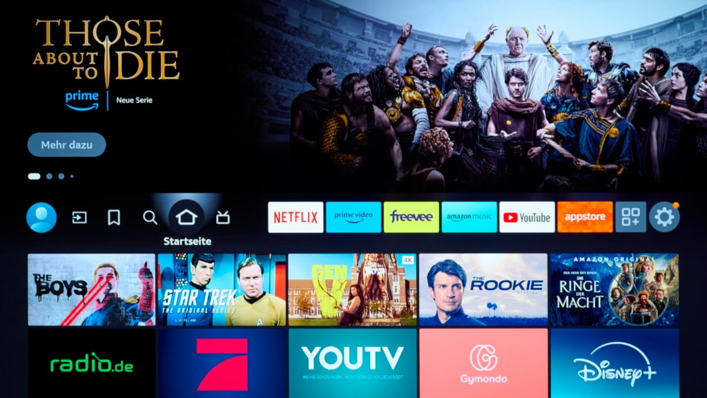 Fire-TV Homescreen