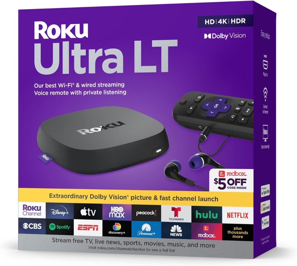 Roku bewirbt seine Streaming-Player natürlich mit Dolby Vision und auch Dolby Atmos.