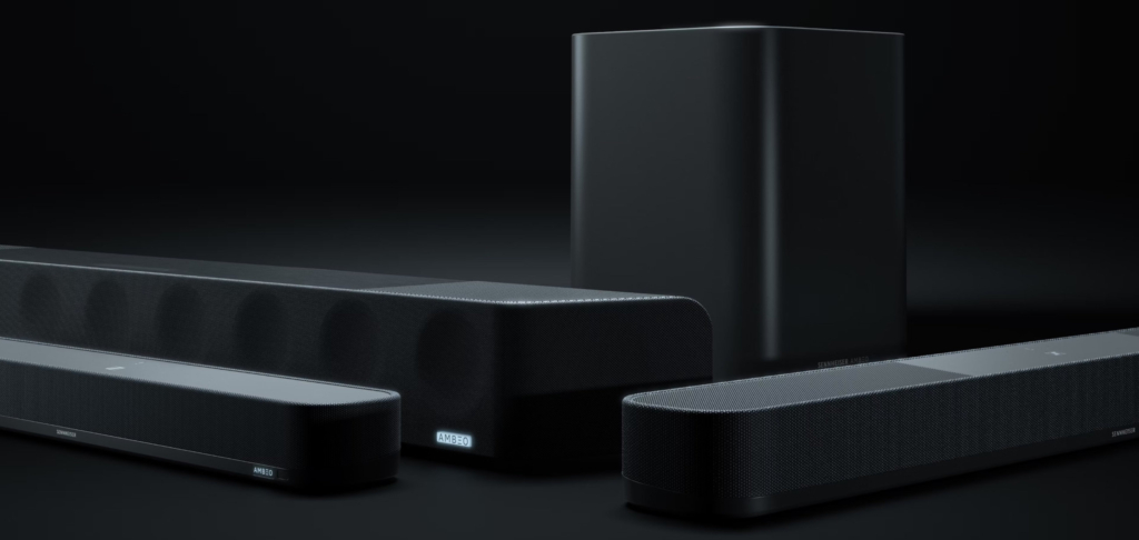 Sennheiser unterstützt MPEG-H an seinen Ambeo-Soundbars.