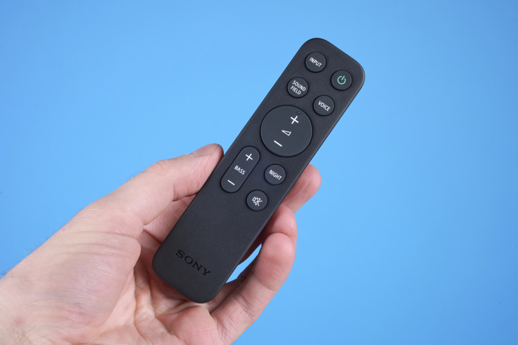 Fernbedienung Sony Bravia Theatre Quad in Hand