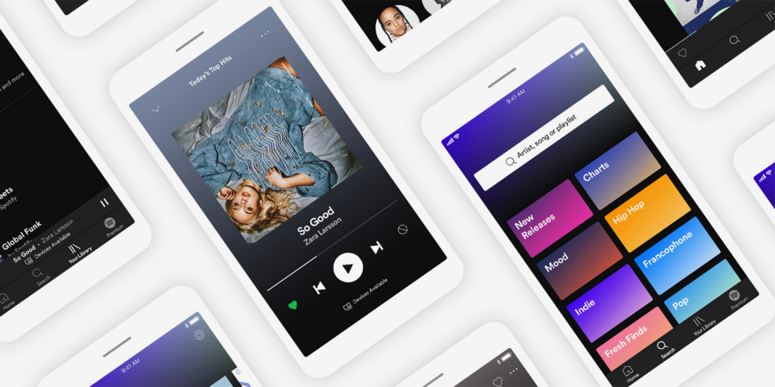 spotify apple sieg app store