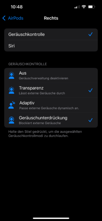 AirPods 4 NC – Screenshot