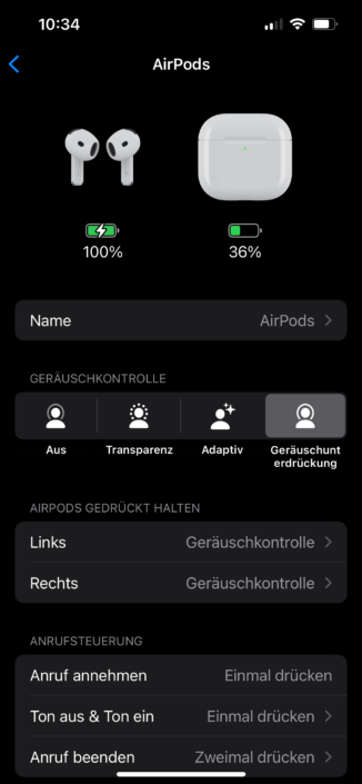AirPods 4 NC – Screenshot
