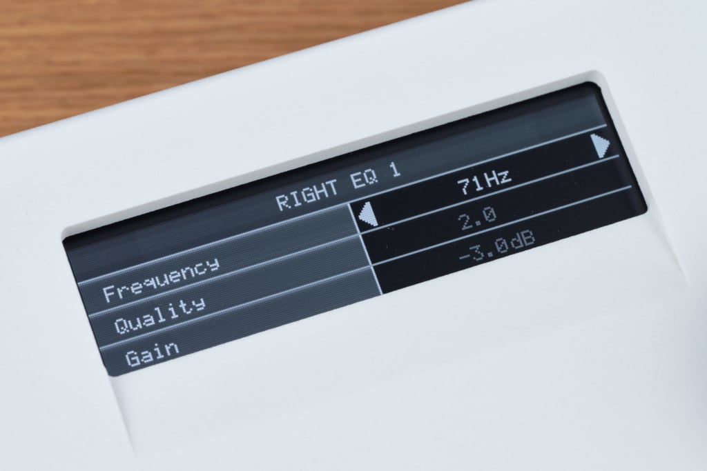 Backes & Müller Jubilé IO PPG Display Frequenzgang