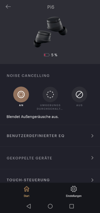 Bowers & Wilkins PI6 – ANC
