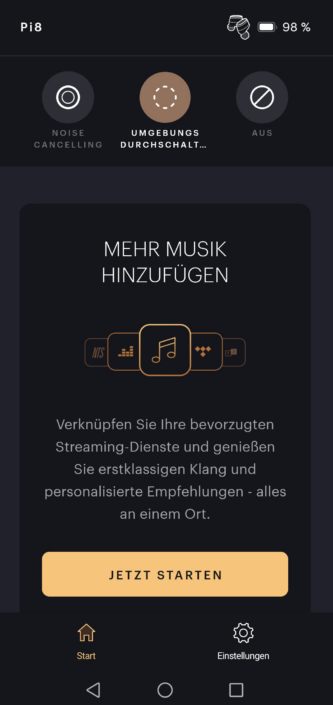Bowers & Wilkins Pi8 – App