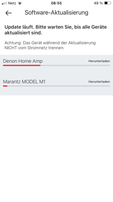 Denon Home Amp – Screenshot