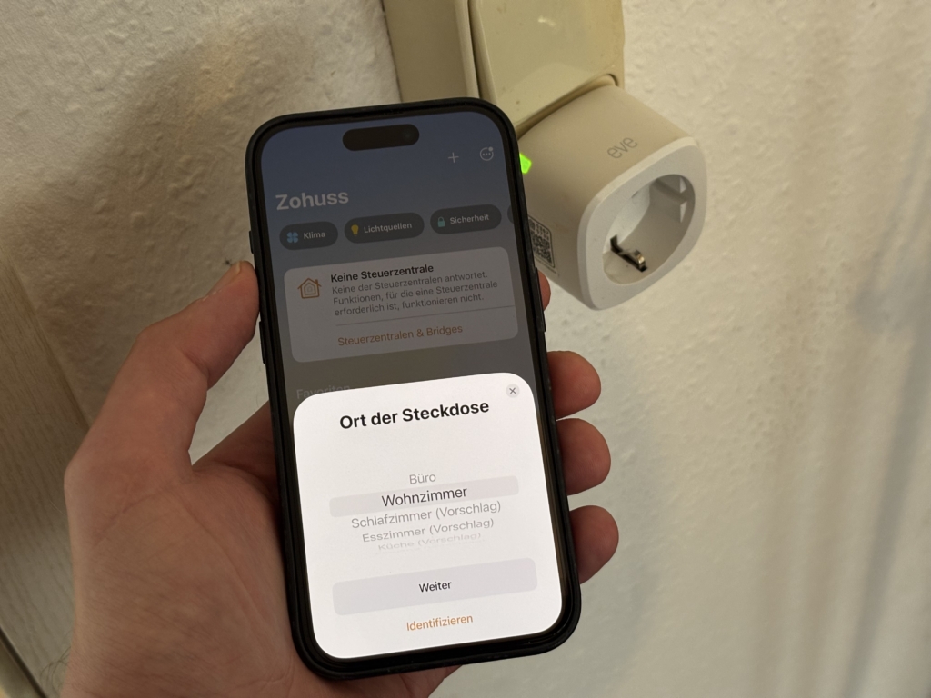 iPhone 15 Pro iOS 18 Thread-Gerät verbinden. 