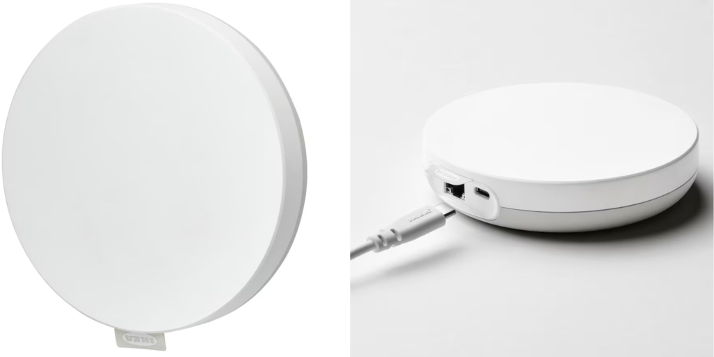 Ikeas Dirigera-Hub wirkt unscheinbar, wird aber im Smart Home zur Schaltzentrale.