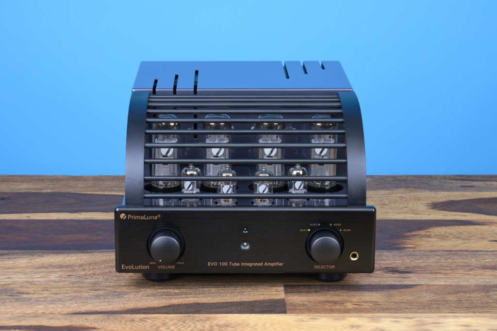 Prima Luna Evo 100 Tube Integrated Amplifier frontal