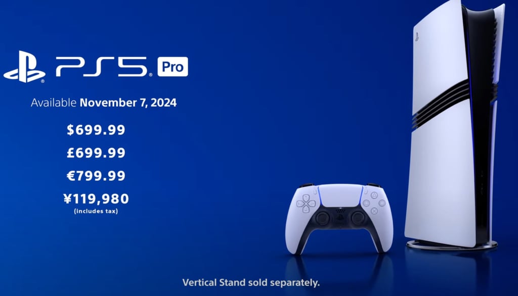 In Deutschland kostet die PlayStation 5 Pro 799,99 Euro.