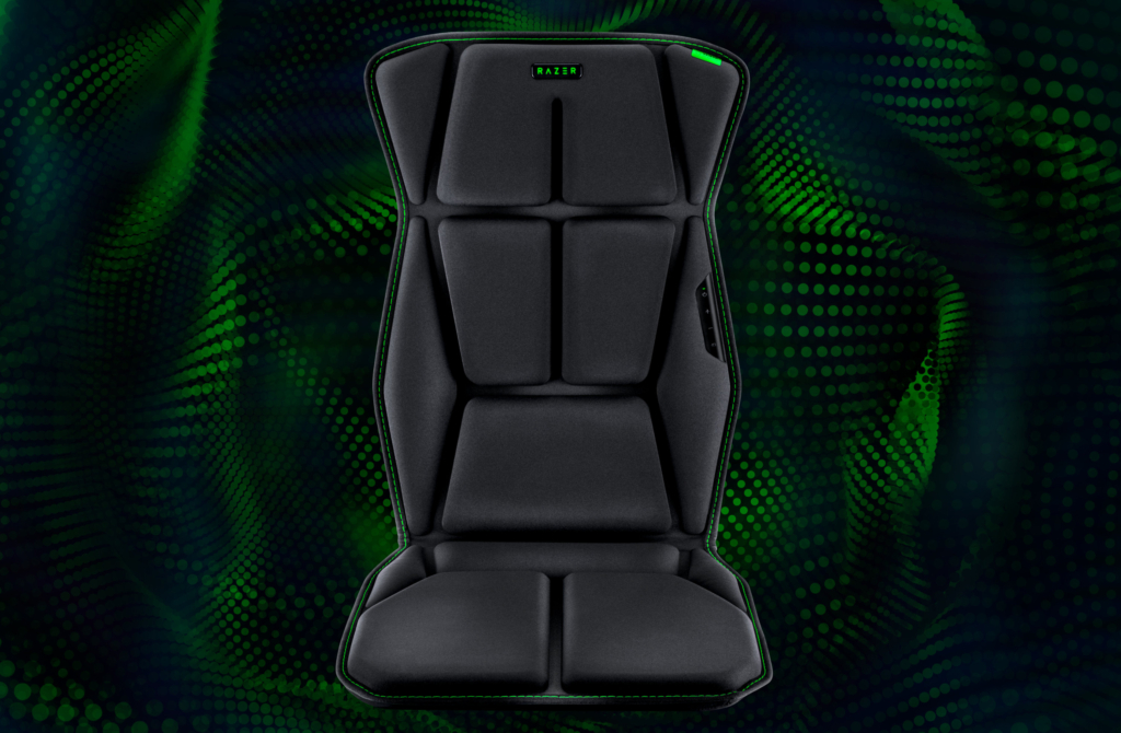 Auch das Gaming-Kissen Razer Freyja nutzt Sensa HD Haptics.