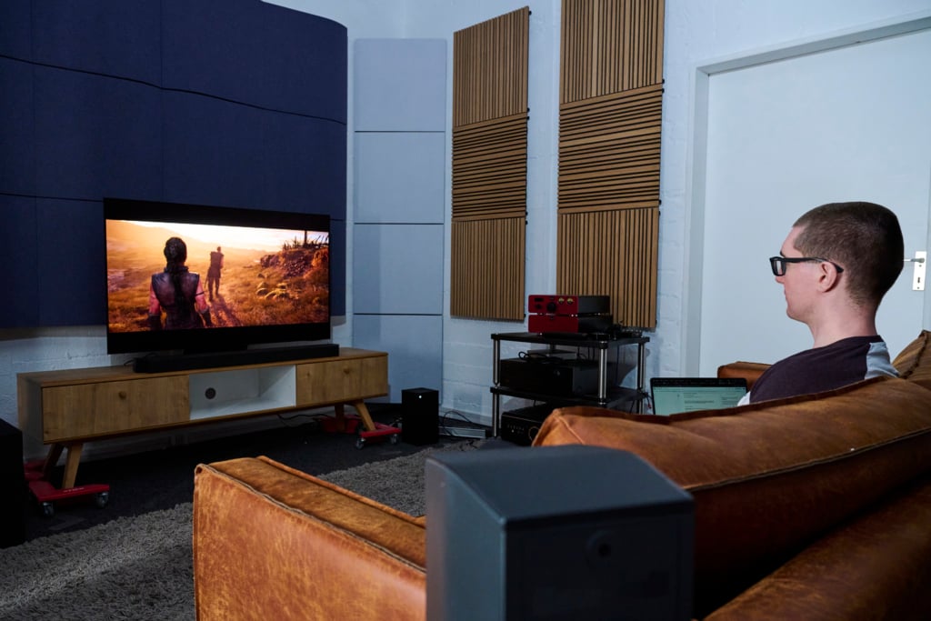 LG- oder Samsung-Fernseher, eine Soundbar sorgt für mehr Klang