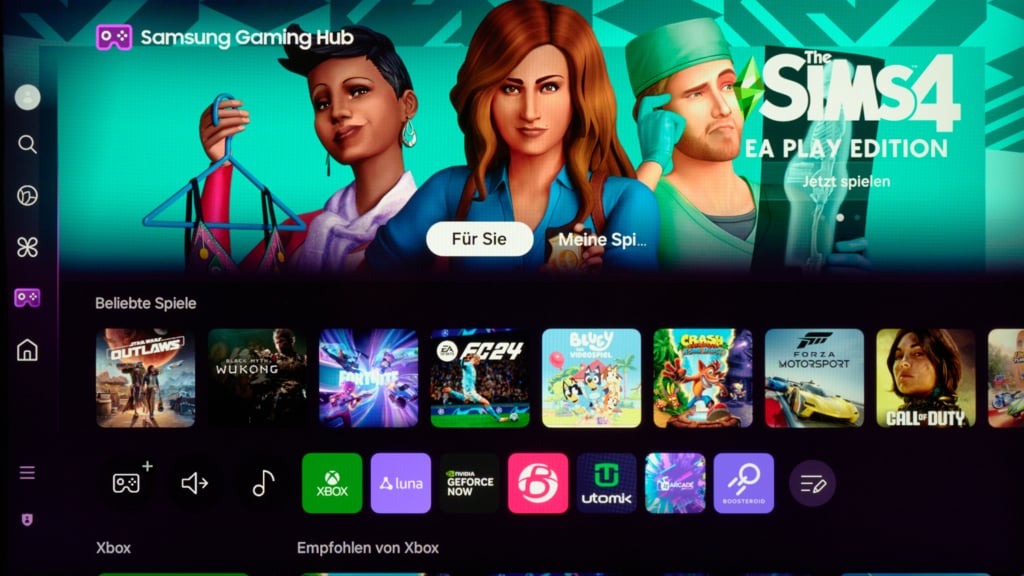 Gaming-Hub Startseite