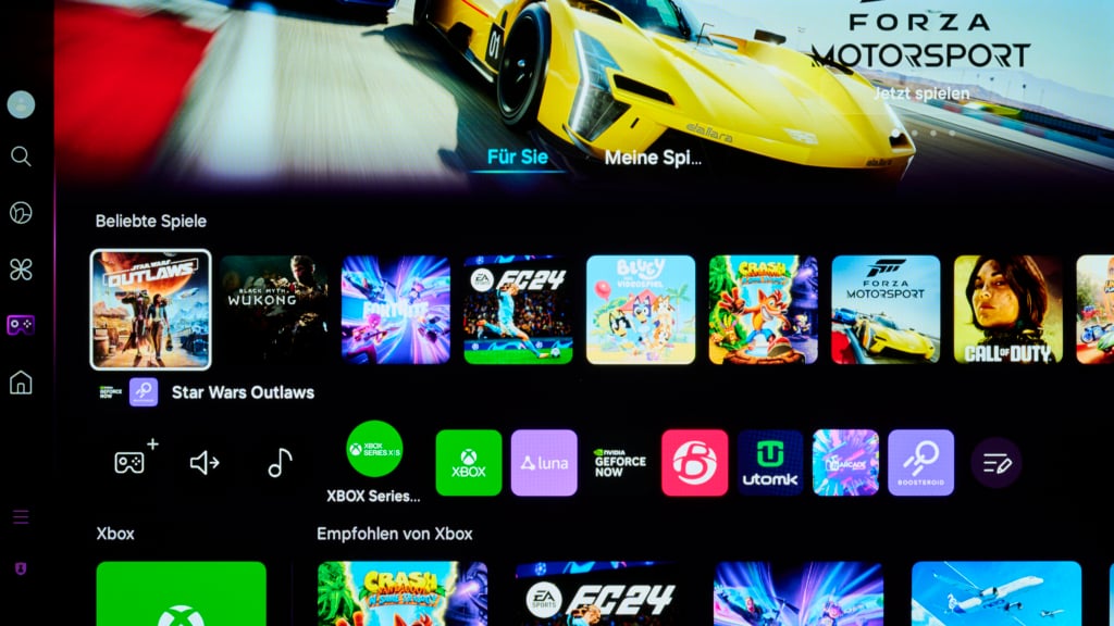Samsung S85D Gaming Hub