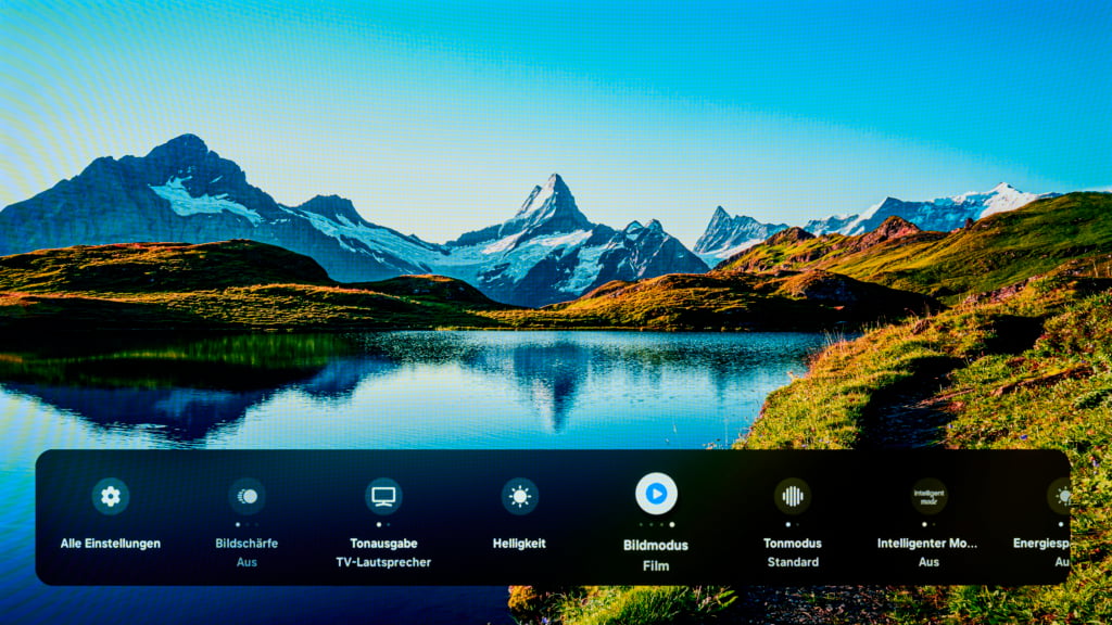 Schnellmenüleiste Samsung