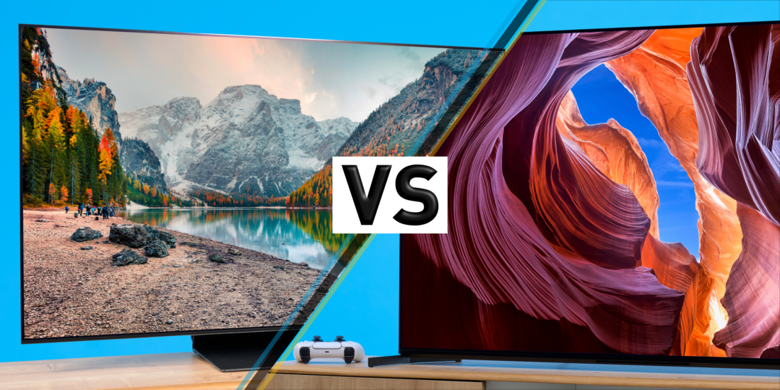 Samsung- vs. Sony-Fernseher