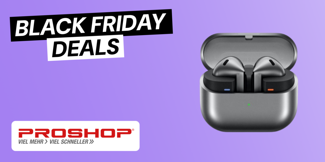 Samsung Galaxy Buds3 für 111 Euro: Black Friday sorgt für starken Rabatt