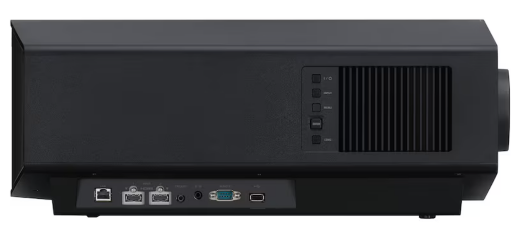 Die Schnittstellen des Bravia Projector 8.