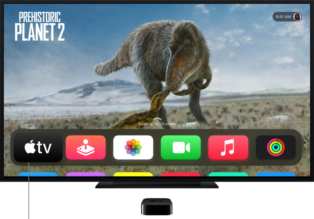 Der Apple TV 4K verzichtet im Gegensatz zu anderen Streaming-Playern weitgehend auf Werbung.