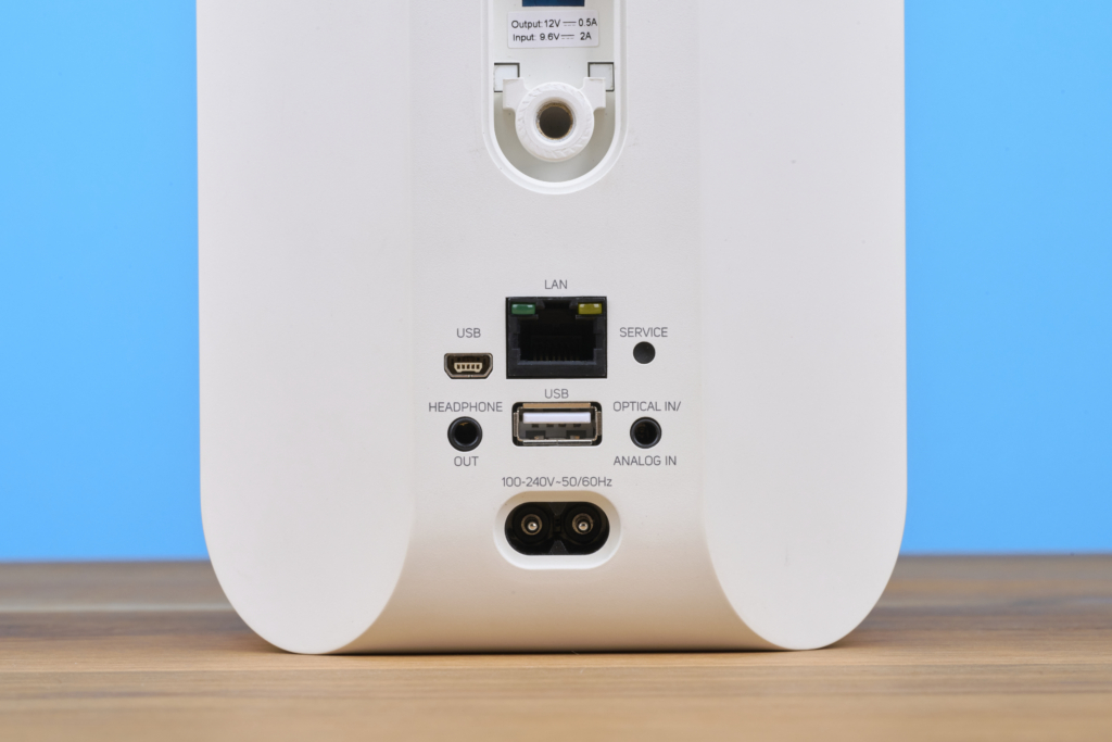Bluesound Pulse Flex 2i Test Anschlüsse