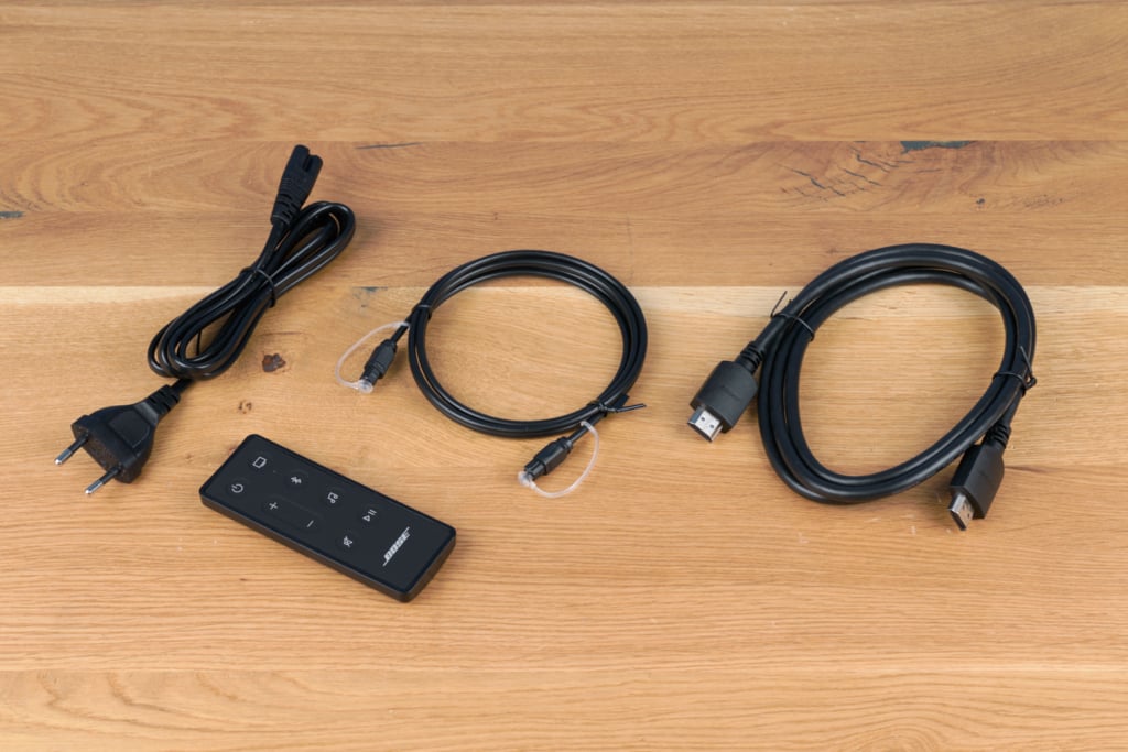 Lieferumfang Bose Smart Soundbar