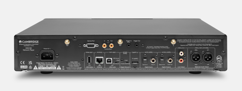 Cambridge Audio EXN100 Rückseite