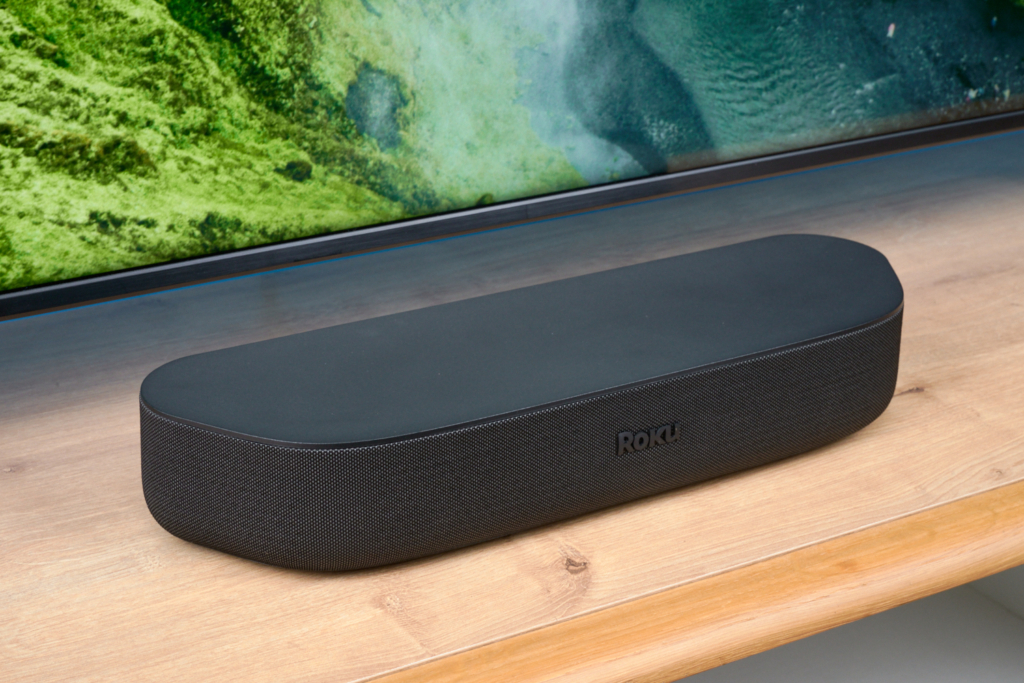 Soundbar vor Fernseher
