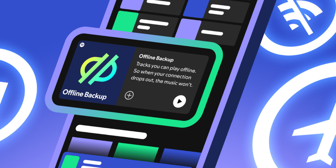 Spotify führt ein Offline-Backup ohne manuelle Downloads ein.