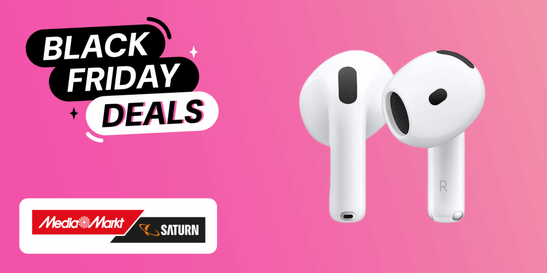 AirPods 4 zu Black Friday superguenstig im Angebot