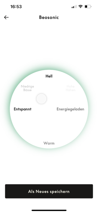 Bang und Olufsen Test App-Screenshot 4