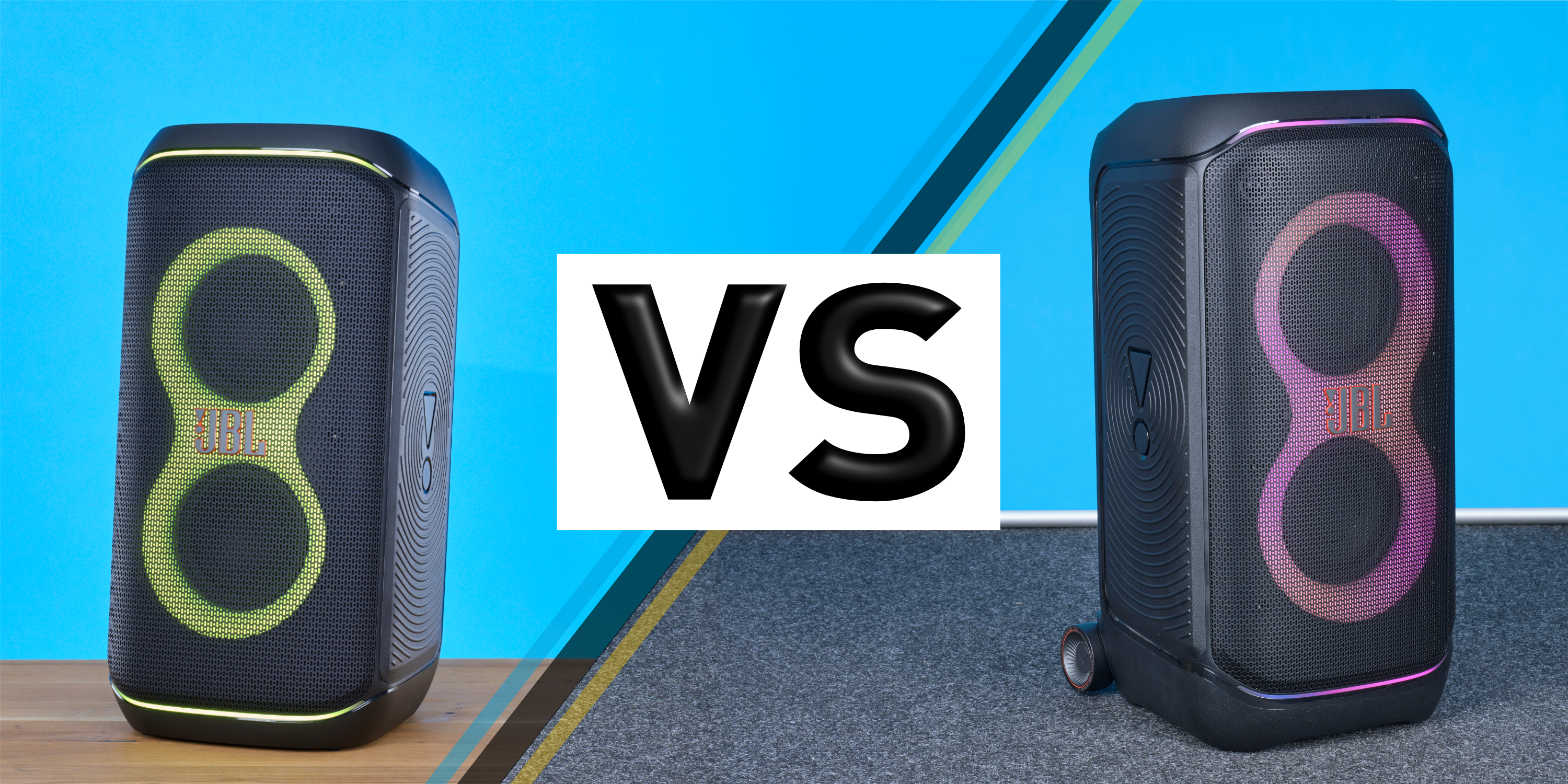 JBL Partybox 120 vs. JBL Partybox 320: Club oder Stage, wer ist besser? - HIFI.DE