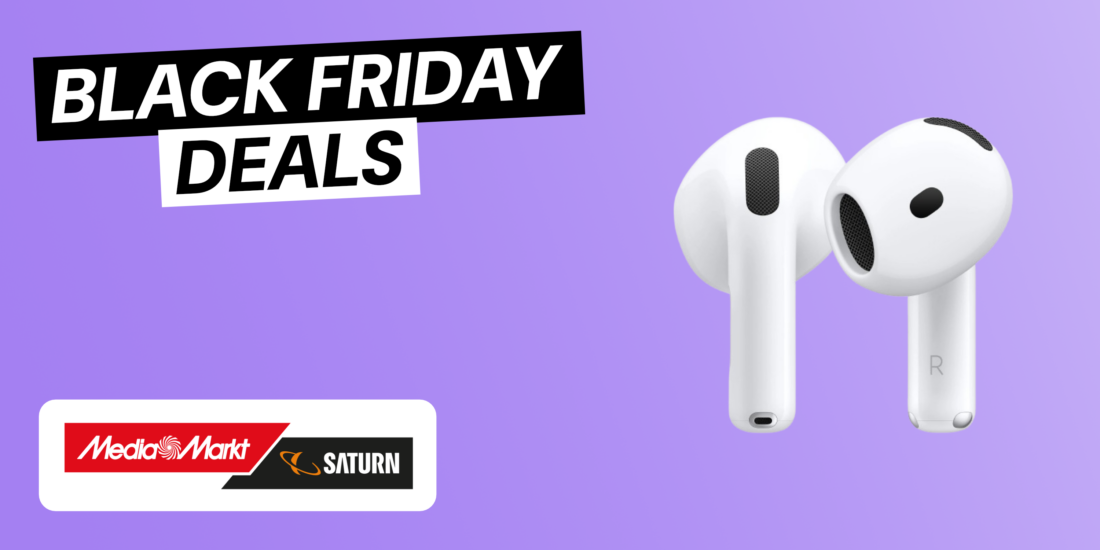 AirPods 4 zum Black Friday: Hier gibt's die günstigsten AirPods noch günstiger