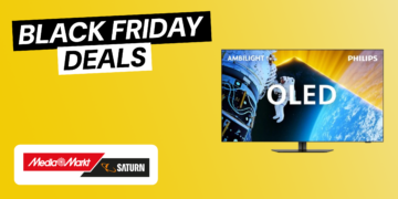OLED-TV mit Ambilight und 65 Zoll zum Tiefstpreis: Jetzt über 1.000 Euro sparen!