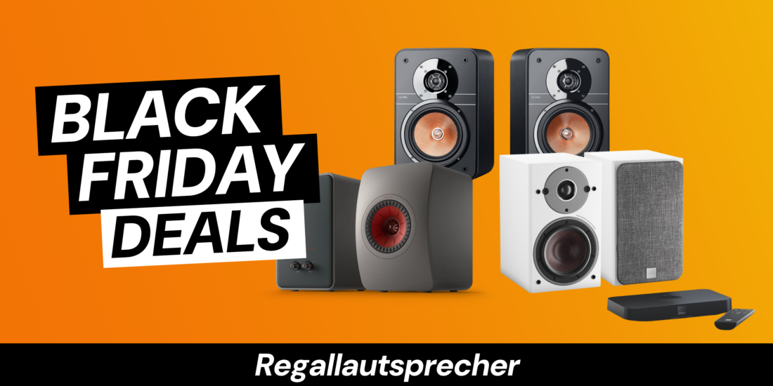 HIFI.DE Deal | Top 5 Regallautsprecher Black Friday