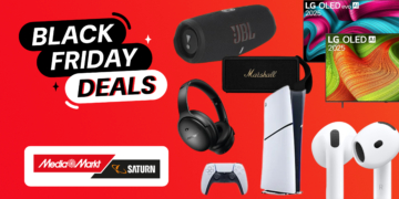 Black Friday bei Saturn: Spare hunderte Euro mit diesen 8 Deals