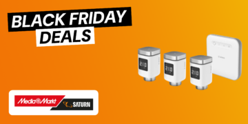 Bosch-Thermostate zum Black Friday-Preis: Smart Home Set 140 Euro günstiger!