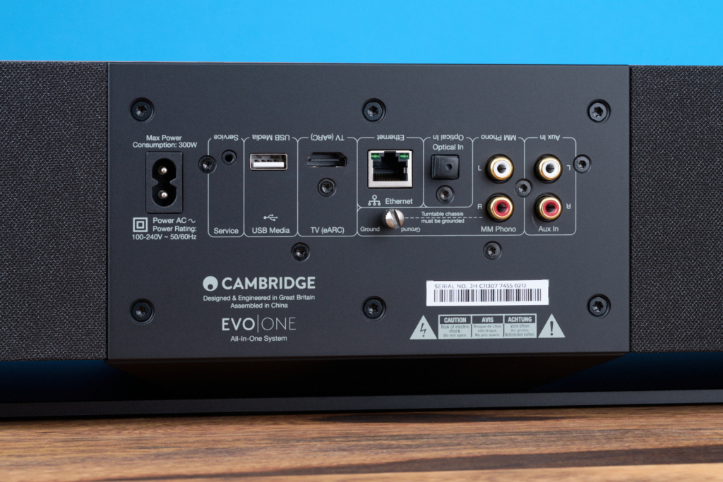 Cambridge Audio Evo One Rückseite Anschlüsse
