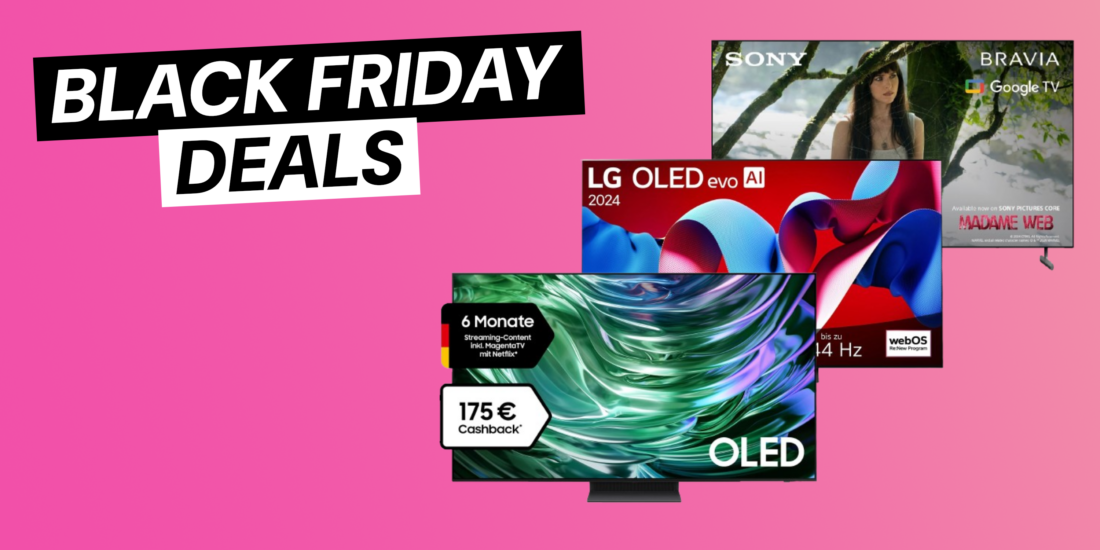 Black Friday-Knaller: 5 Premium-Fernseher für unter 1.500 Euro