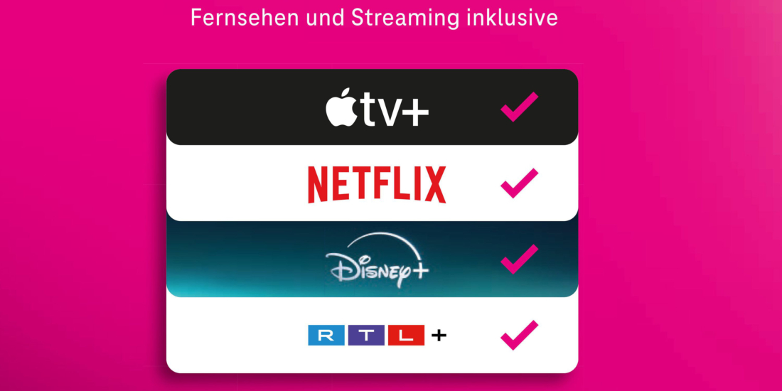 MagentaTV MegaStream enthält jetzt auch Apple TV+.