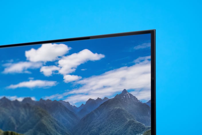 Samsung S90D Detailansicht Display