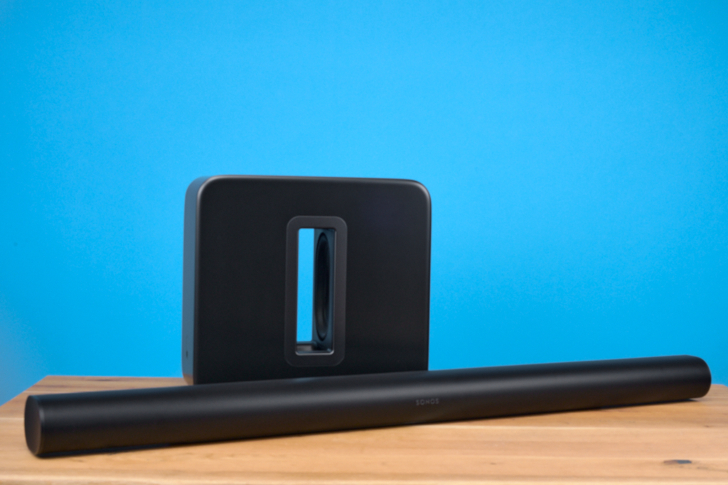 Sonos-Soundbar mit Subwoofer