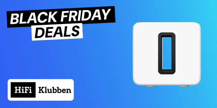 Sonos Sub bei HiFi Klubben: Neuer Bestpreis zum Black Friday