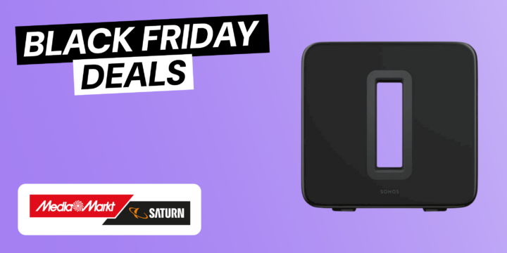 Sonos Sub zum Bestpreis: 350 Euro Rabatt bei MediaMarkt