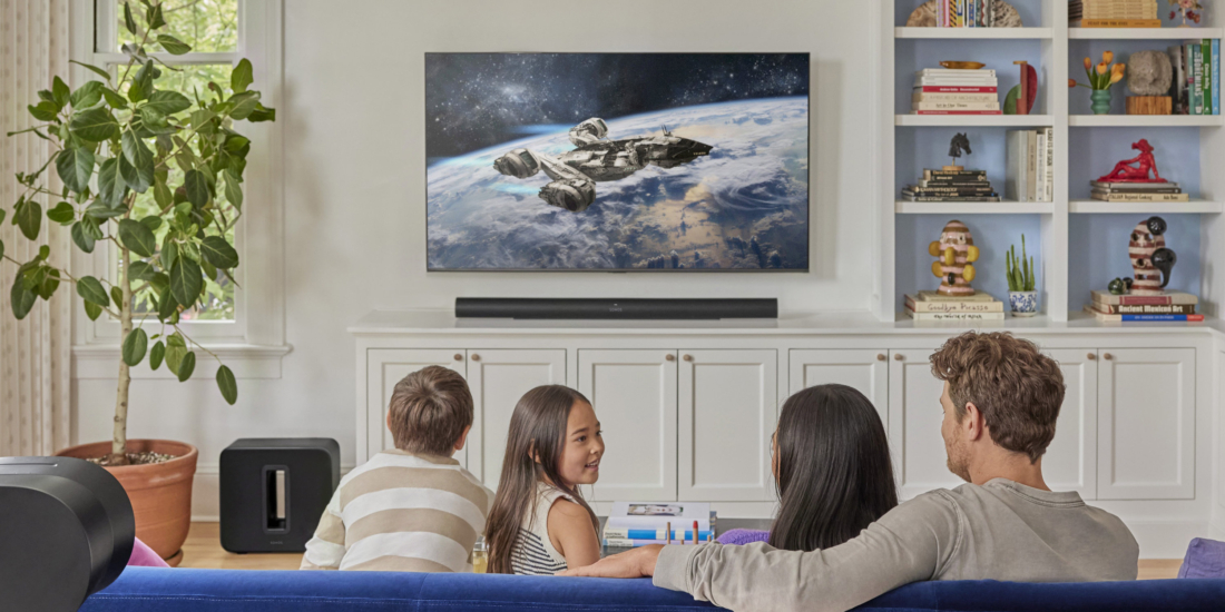 Der Sonos TV soll bestehende Produkte wie die Soundbar Arc Ultra ergänzen.
